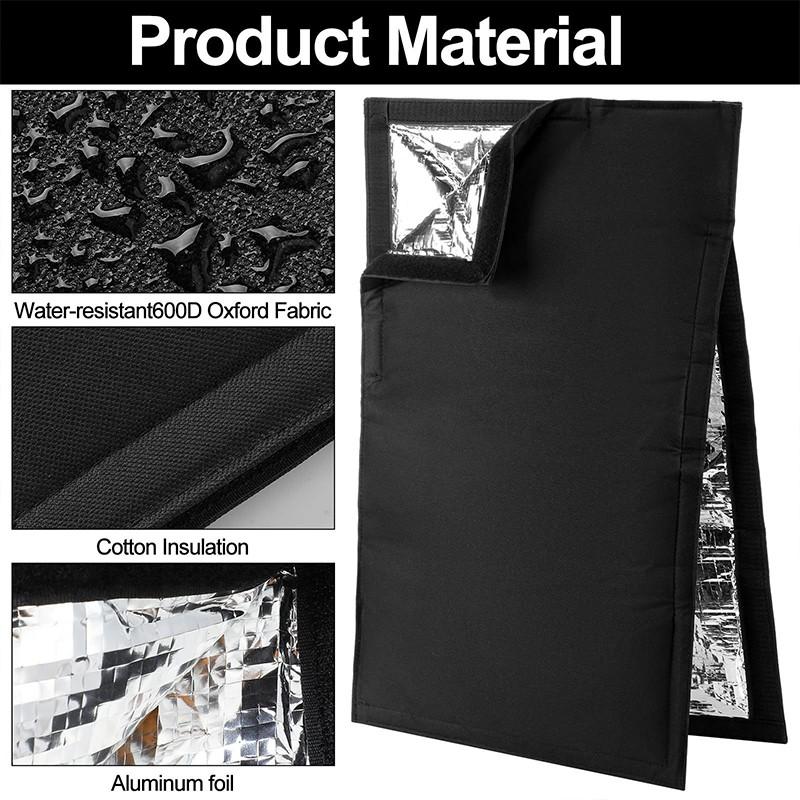 Faucet Anti-Freeze Cover Outdoor Faucet Cover Fire Hydrants Freeze Reflective Winter Insulation Protector Kitchen Faucet Accesso