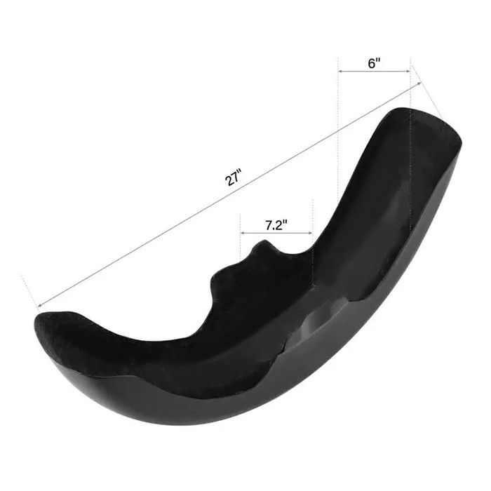 Front Fender 17-19" Compatible with Harley Davidson Touring 09-25 Wheel Hugger FH1 Unpainted