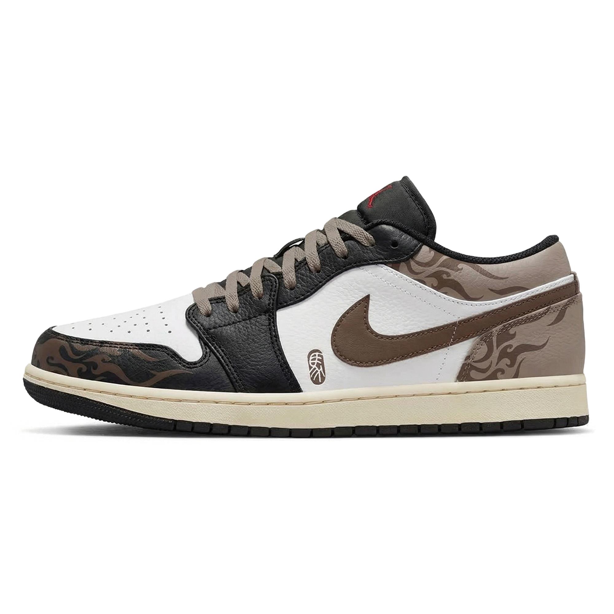 

Jordan Air Jordan 1 Low CNY Horse Year, Three Times Laboratory, Brown Horse Steps Rock Abrasion Resistant 553558-040(Team-) 46
