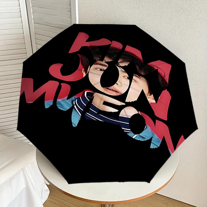 1 Stück SUHO EXO Automatischer Faltregenschirm - Kompaktes 8-Rippen-Design, Langlebiger Kunststoff & Eisen, Leicht für den Täglichen Gebrauch im Freien, a0929152