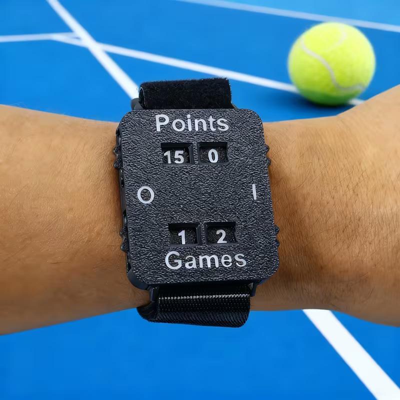 Braccialetto Segnapunti Portatile per Cricket/Tennis/Padel Tracciatore Punteggio Istantaneo Nessuna Perdita di Memoria Adatto per Allenatori, Arbitri, Giocatori