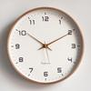 Nordic Style Large Wooden Wall Clock Modern Minimalist Mute Clocks Living Room Home Decor Wood Wall Clock 12inch