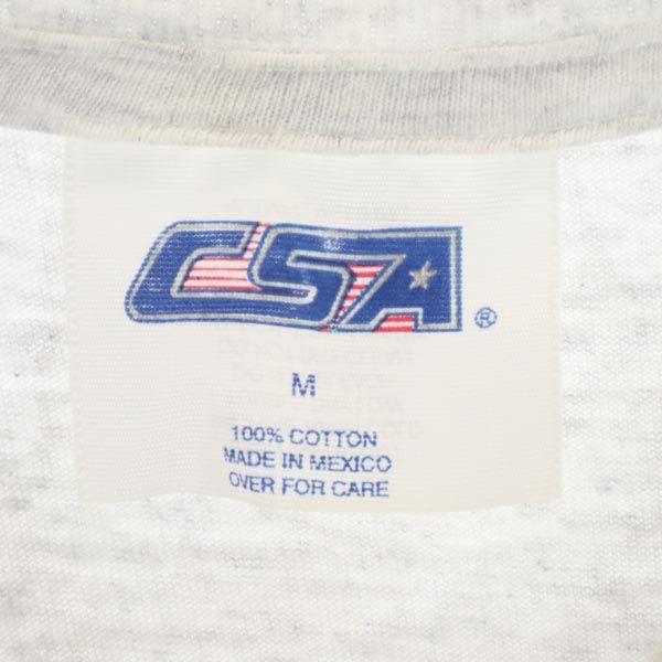 CSA 90s Warner Bros. Old Print Short sleeve T-shirt M Gray Men's Used