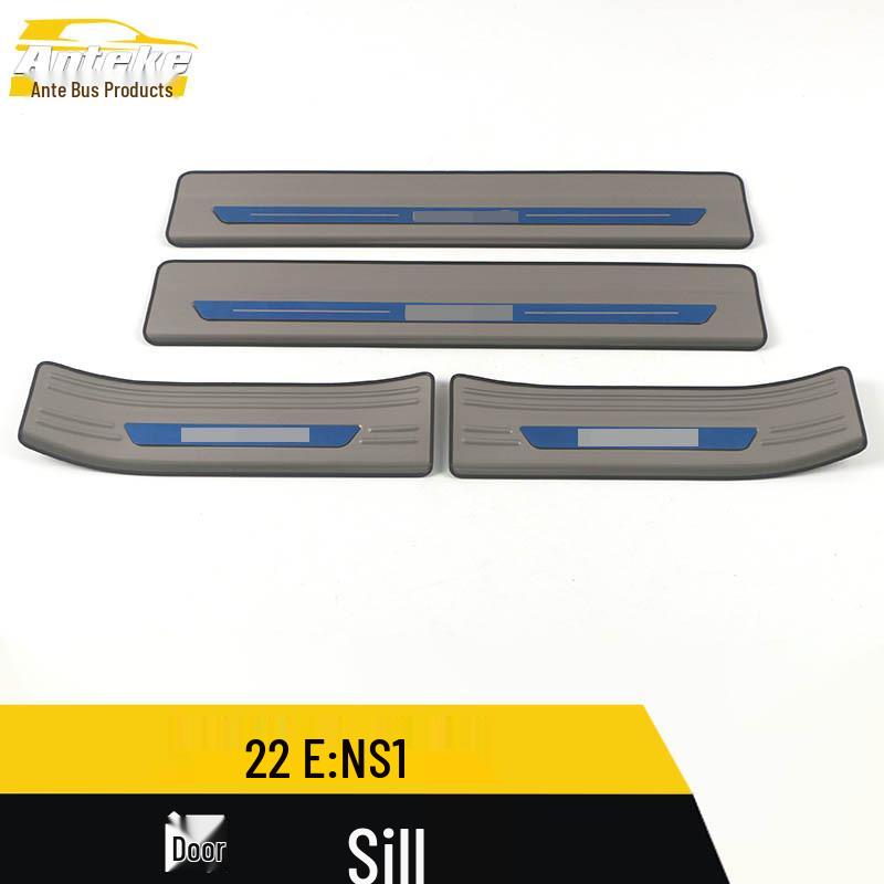 22 e:NS1 Stainless Steel Threshold and Welcome Pedal Decorative Strip