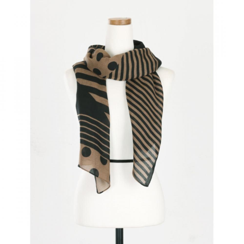 Shop Dot Women S Long Scarf Beige Drn wSc 0774