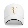 Unisex RF Roger Federer Outdoor Hat Spring  Trucker Cap Casual Baseball Cap Fashion Sunscreen Hats