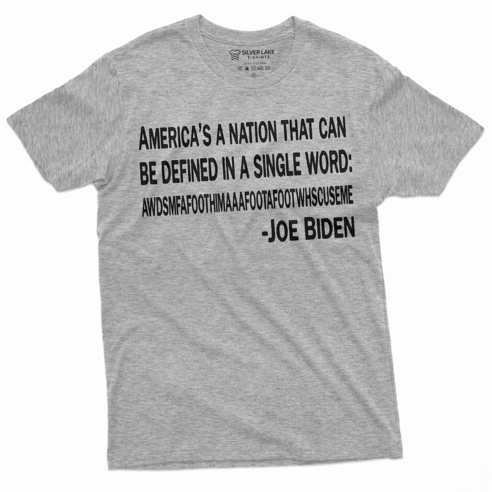 Anti Biden Funny Democratic Republican Shirt Anti President Tee Unisex T-Shirt XXXL