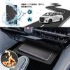 SHAOHAO Wireless Charging Tray Mat for Toyota Alphard 40 Series and Vellfire 40 Series Console Rubber Alphard 40 Vellfire 40 Car Supplies (4th