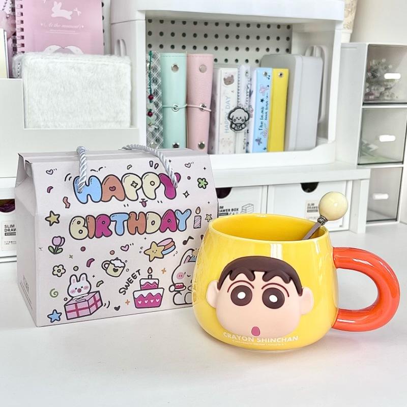 Kubek na wodę prezent na urodziny dla dziewczynki uroczy ceramiczny kubek biuro dom śniadanie filiżanka do kawy