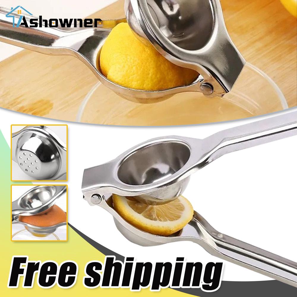 

Manual Juice Squeezer Stainless Steel Hand Pressure Lemon Clip Orange Juicer Pomegranate Lemon Squeezer Kitchen Accessories B