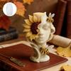 Floral Goddess Statue Silicone Candle Molds For Resin Art Handmade Candle Soap Chocolate and Wedding Anniversary Gift
