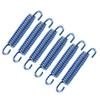 6pcs Stainless Steel Muffler Exhaust Pipe Spring Hooks for Motorcycle Scooter ATV Blue