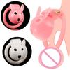 Cute Bunny Chastity Cage Anti Escape Lock Lightweight Cock Cage Sissy Penis Ring with 4 Ring Sizes BDSM Gay Sex Toys for Men 18+