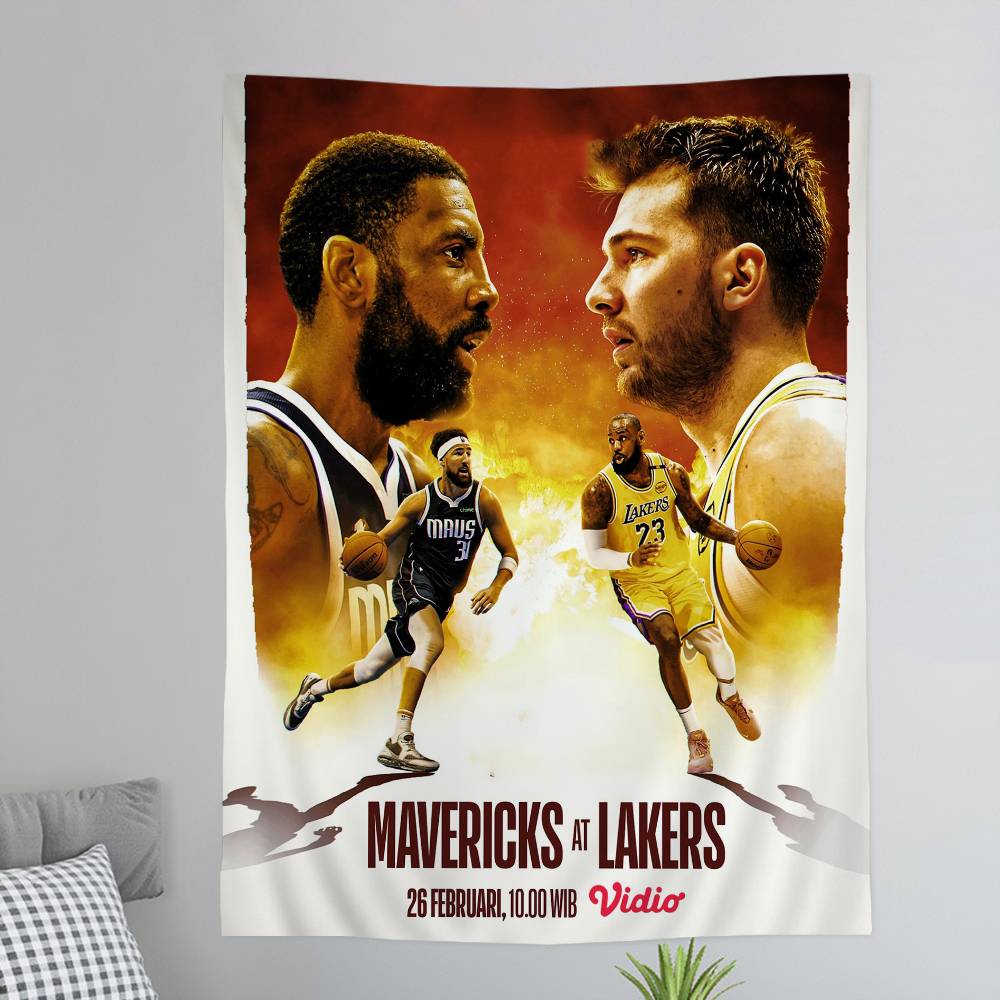 

Basketball Player LukaDoncic Hanging Bohemian Tapestry Cheap Wall Bohemian Wall Tapestries Mandala Wall Hanging Home Decor 74x94cm(29x37in)