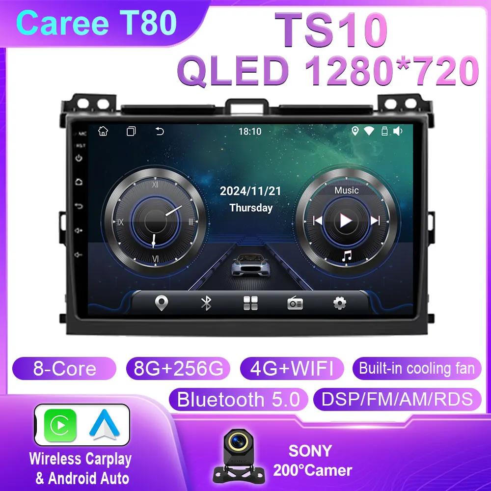 Android Car Radio For Toyota Land Cruiser Prado 120 3 III For Lexus GX470 GX 470 J120 2002 - 2009 Car Multimedia Video Player BT