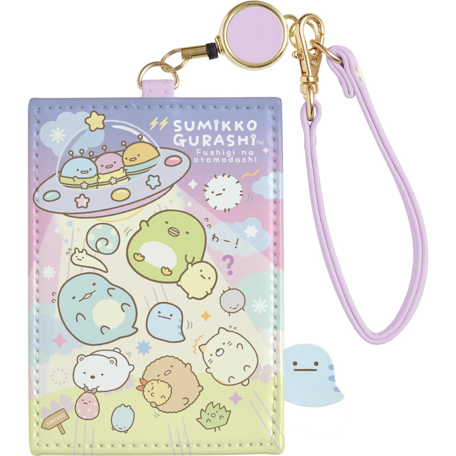 

PB69001 Sumikko Gurashi Pass Case with Reel