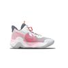 Nike KD Trey 5 IX Lucky Day Fabric Cushioning, Wear Resistant Low top Basketball Shoes Unisex Pink Gray White CW3402-011(Team434-)
