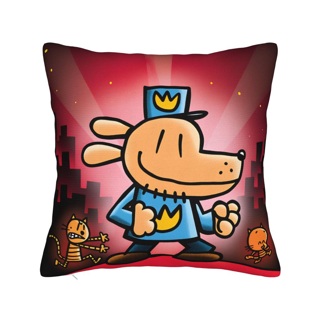 Comic Cartoon D-Dogmans Pillow Cover  Comfy Cushion Cover Vintage Pillow Case For Living Room Chair