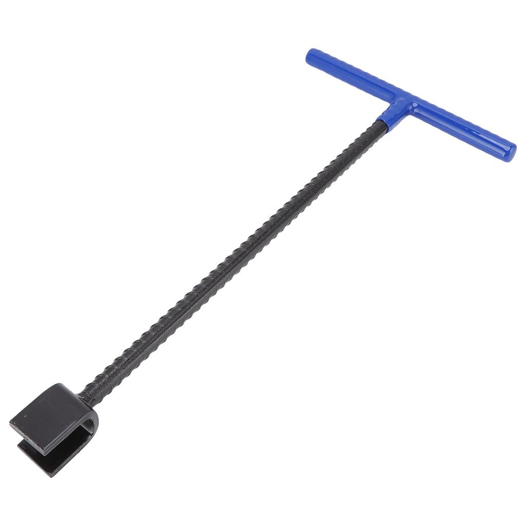 Steel Water Meter Key Wrench Multifunction T Handle Curb Key With 4 Way Utility Tool for Valves