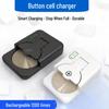 Rechargeable LIR2032/2025 Battery and Charger for CR2032 Car Key Replacement