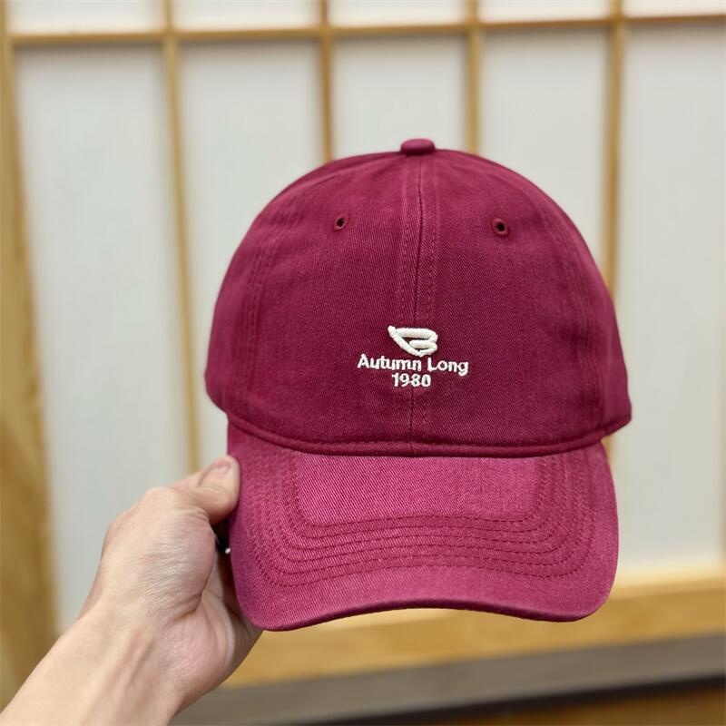 Spring And Summer High Quality Soft Top Letter Embroidered Baseball Cap Women'S Casual Versatile Outdoor Outing Visor