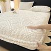 2026 NEW Winter Plush Warm Fitted Sheet Bed Protector Cover Bedding Mattress Topper Non Slip Bedspread