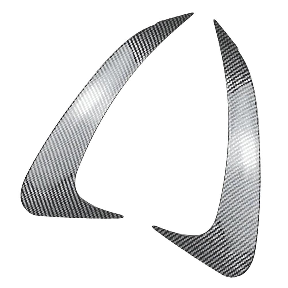 

For Mercedes Benz EQE Class V295 EQE350 EQE500 53 AMG 2024 2025 Rear Bumper Lip Splitter Spoiler Air Vent Cover углеродного волокна черного