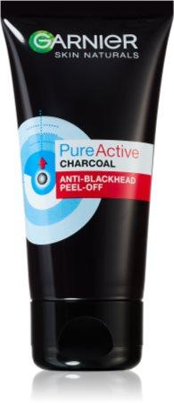 

masque peel-off contre les points noirs au charbon actif TU прозрачный