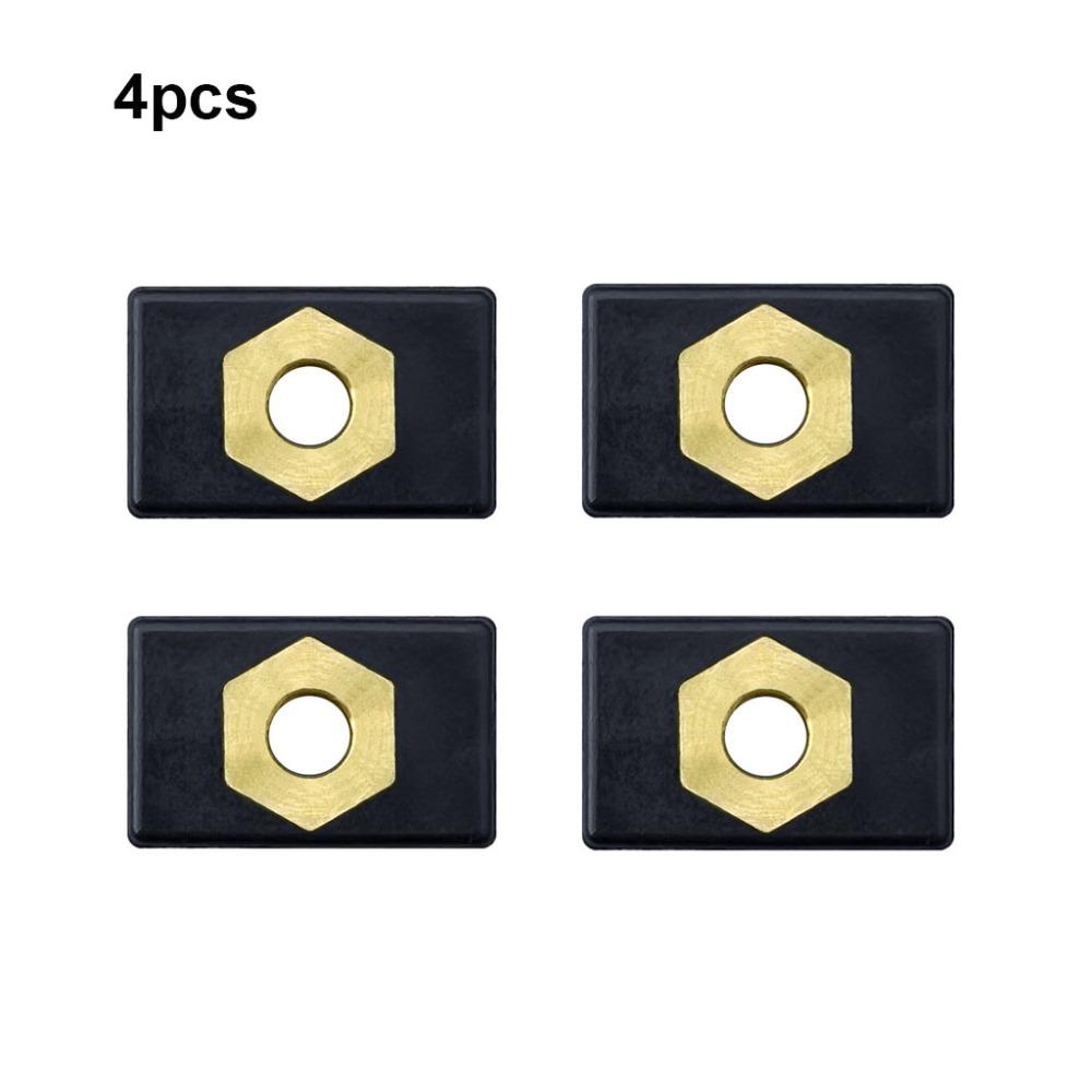 

Детали M6 Скользящая гайка Медь Держатель удилища Новый Монтажная база Гайка-вставка Для каяка Лодки Каноэ