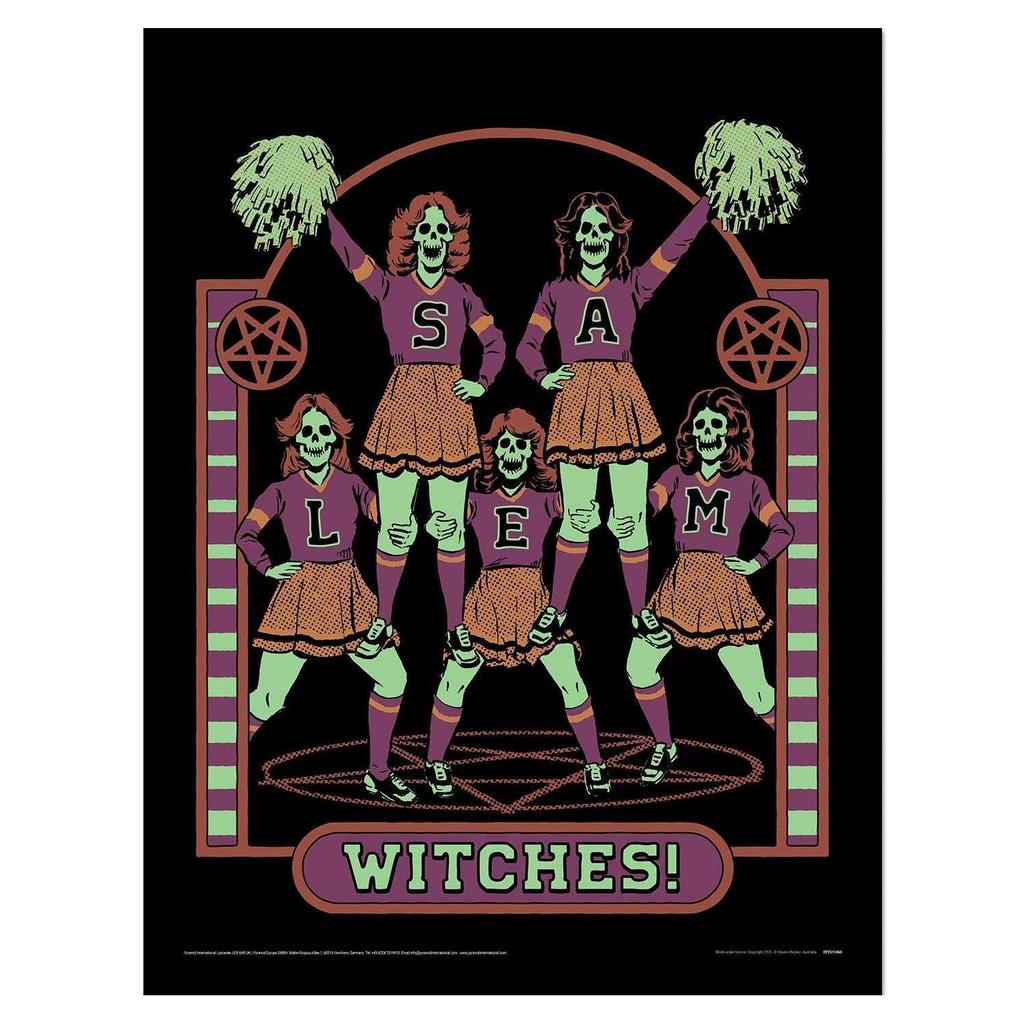 Steven Rhodes Salem Witches Framed Poster