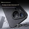 HANDUNYOU Luxury Faux Suede Silicone Case for Huawei Pura 70 Pro/Pro+