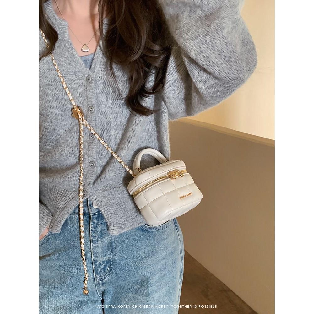 IELGY Ladies Chain Shoulder Messenger Box Bag