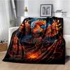 3D Phoenix Printed Blanket Flannel Warm Blankets Soft and Comfortable Blanket Bed Linings Cubre Cama Birthday Gift