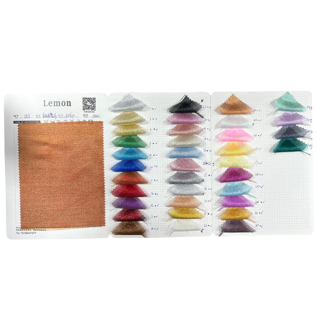 Mermaid Tulle Glitter Fabric Plain By The Meter for Clothes Dance Dresses Sewing Shining Cloth Needlework Soft Comfortable Droop