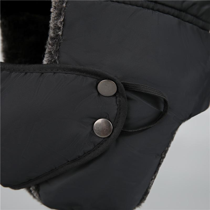 Cold Mask Hat Men'S Winter Outdoor Thickened Lei Feng Hat Tide Warm Hat Ear Protection Cycling Elderly Northeast Hat
