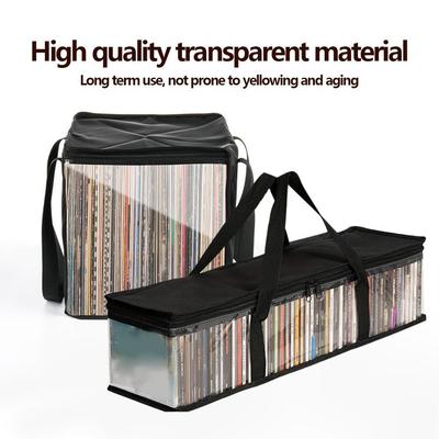 For Vinyl Record Portable Handheld Storage Bag Can Be Stored Albums Records Magazines Display Storage Box