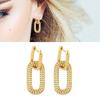 Einzigartige Herz-Ohrhänger Stern-Anhänger Ohrringe Geometrischer Modeschmuck für Frauen Ohrschmuck Geeignet für Party und Tägliches Tragen