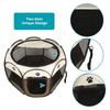 Portable Foldable Octagonal Pet Tent Indoor & Outdoor Pet Playpen Fence Kennel for Dogs and Cats, Easy Setup Large Pet Enclosure