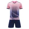 New football jersey set Student sports games Adult children's short-sleeved football jersey Printing number Wholesale