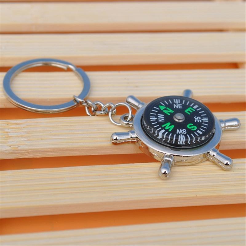 Professional Clear Compasses Camping Hiking Survival Tool Watertight Keychains Compasses Pocket Navigation Compasses