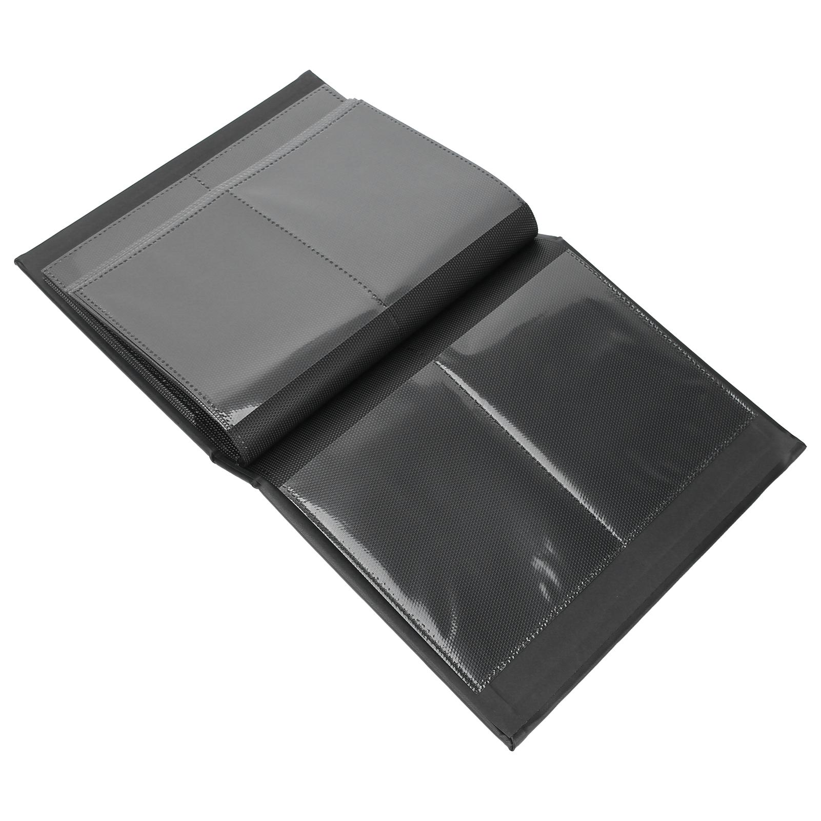 

Durable Nail Sticker Collection Albums Nail Decals Storage Book DIY Nail Art Stickers HolderWhite чёрный