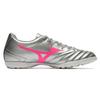 Mizuno Monarcida Neo Competition TF Men Soccer Shoes Silver Pink P1GD210564