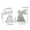 Cake Decorating Molds for Candy Soap Candle Epoxy Clay Moulds Cute Animal Fondant Molds 3D Shaped Silicone Moulds
