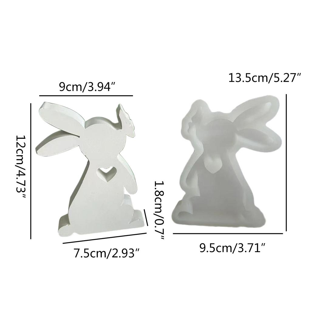 Cake Decorating Molds for Candy Soap Candle Epoxy Clay Moulds Cute Animal Fondant Molds 3D Shaped Silicone Moulds