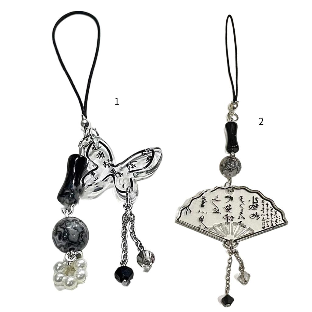 Stylish Phone Strap Chain Distinctive Mobile Phone Peripherals Pendant Accessories Backpack Car Key Chain for Girls