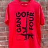 NEW GANG OF FOUR - LOGO Album T Shirt Red All Size S To 5XL FF131 Unisex T-Shirt