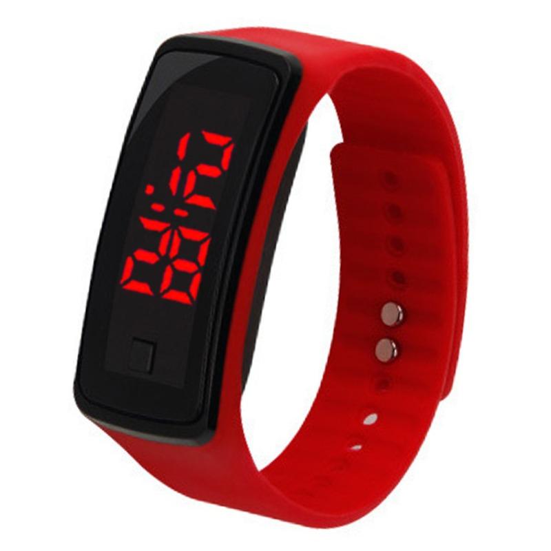 Fashion Sports Second-generation Led Watch for Boys and Girls, Children's Sunglasses, Electronic Bracelet, Silicone Gift, Electronic Watch