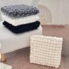 Aesthetic Knot Plush Cushion Nordic Square Stuffed Pillow Sofa Decorative Plush Pillow Floor Windowsill Weaven Cushion Decor