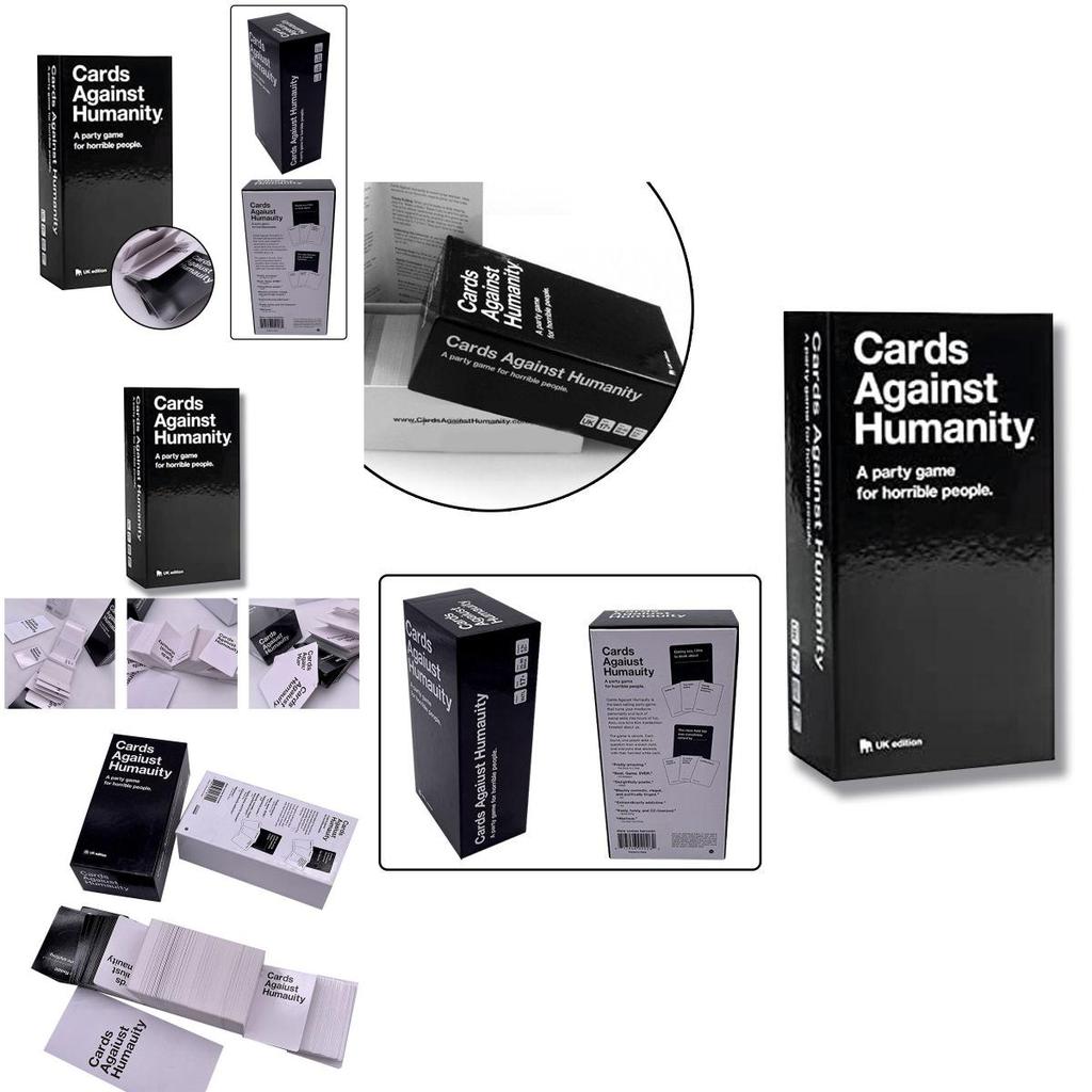 Cards Against Humanity Uk Adult Card Game Family Gathering Puzzle Card Game