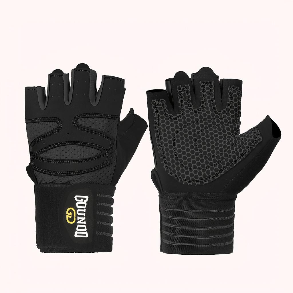 high qualityGOUNOD 1 Pair Workout Gloves for Men Women, Weight Lifting Gloves with Excellent Grip, Lightweight Gym Gloves for Weightlifting, Cycling,